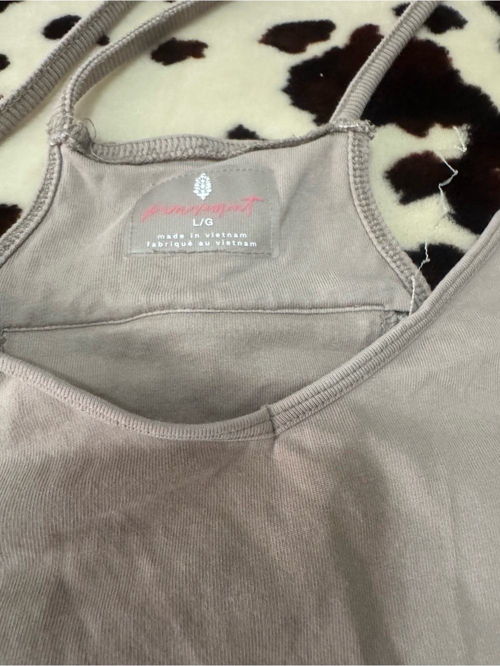 Free people hotshot onesie tan size L - Picture 1 of 3
